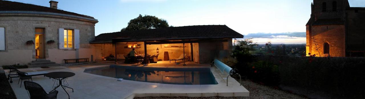 Pujols  Romantic Gite Nr St Emilion With Private Pool And Views To Die For מראה חיצוני תמונה